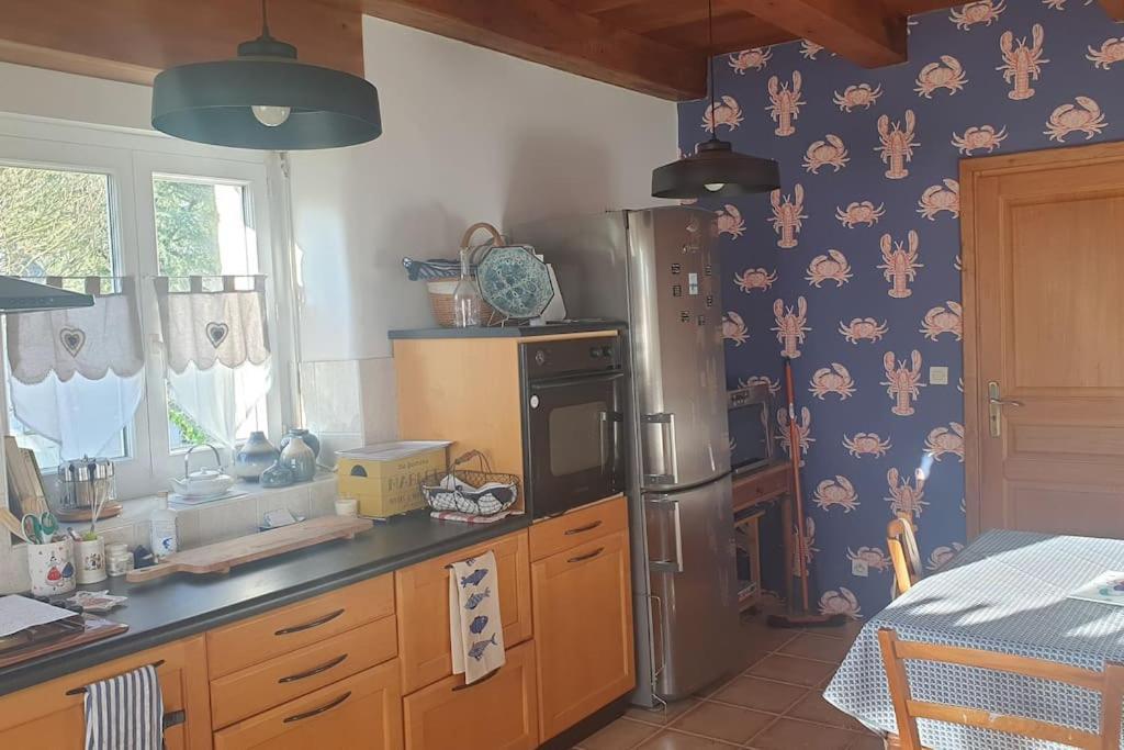 Cottage Entre Mer Et Campagne Pont-Scorff Bagian luar foto