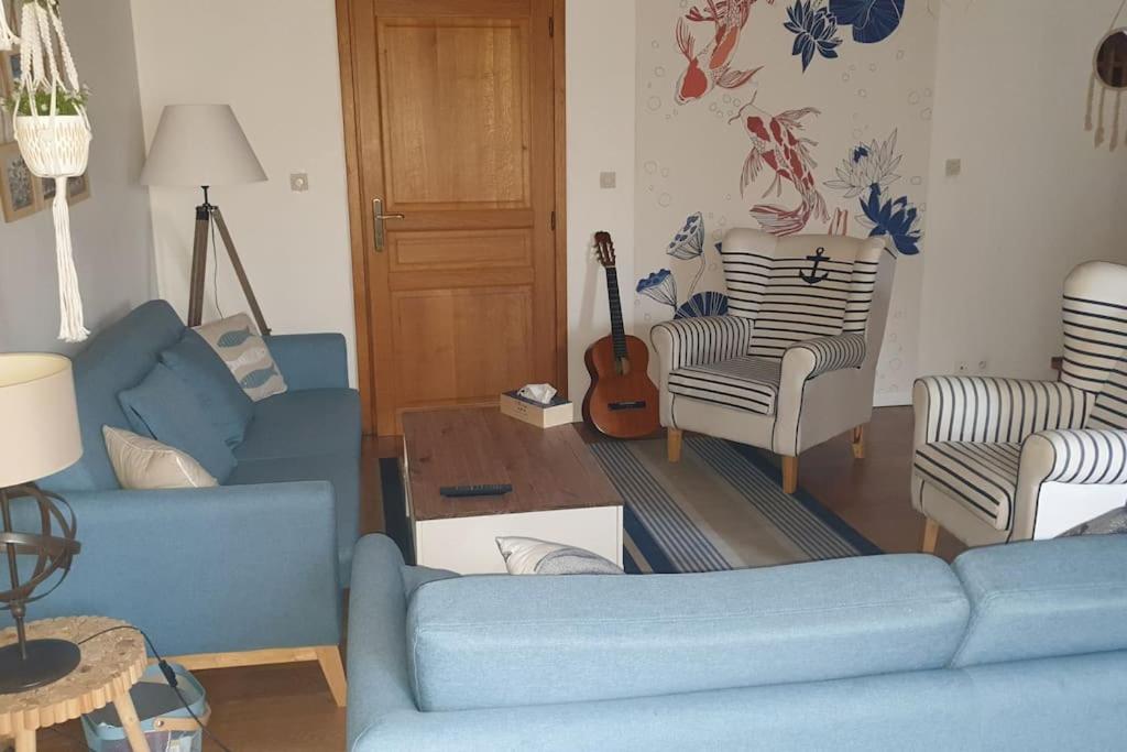 Cottage Entre Mer Et Campagne Pont-Scorff Bagian luar foto
